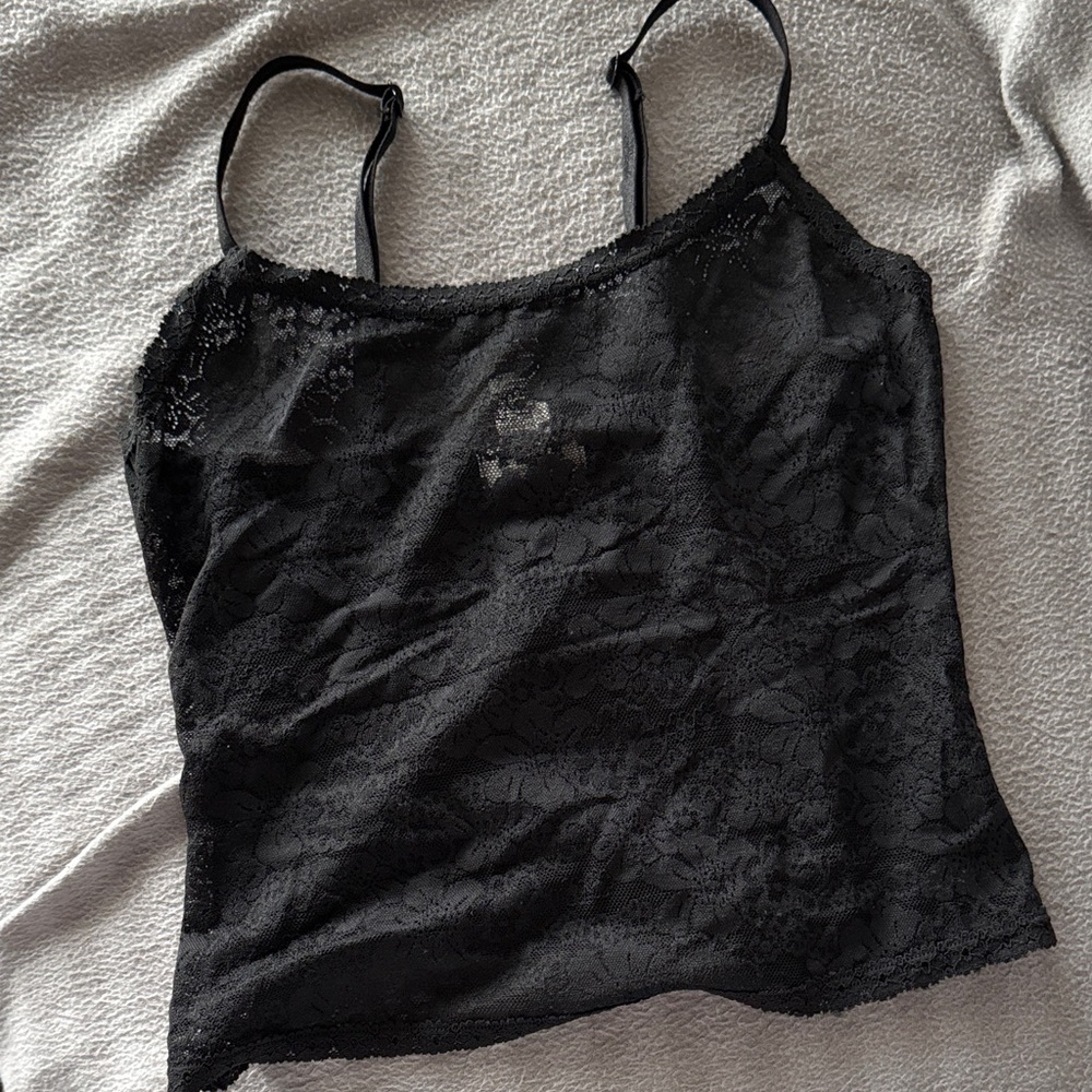 Pink Victoria's Secret Lace Camisole Top XS